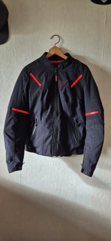 Yamaha dames motorjas – maat S (38) – zo goed als nieuw, Motoren, Ophalen of Verzenden, Tweedehands, Dames, Jas | textiel