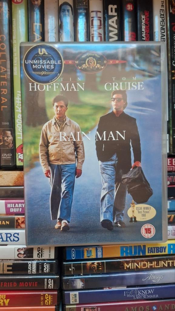Rain man dvd, Alle leeftijden, Ophalen of Verzenden, Zo goed als nieuw