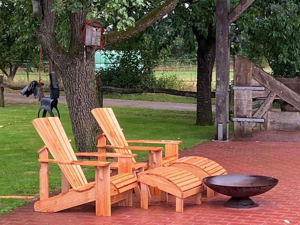 adirondack stoel douglas, Tuin en Terras, Ophalen, Nieuw, Hout, Stapelbaar