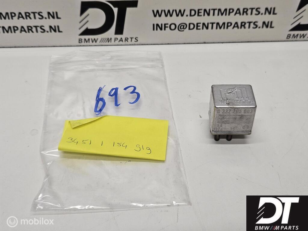 Relay, valve control, ABS hydraulic unit BMW E30 34511154919, Nieuw, Ophalen of Verzenden
