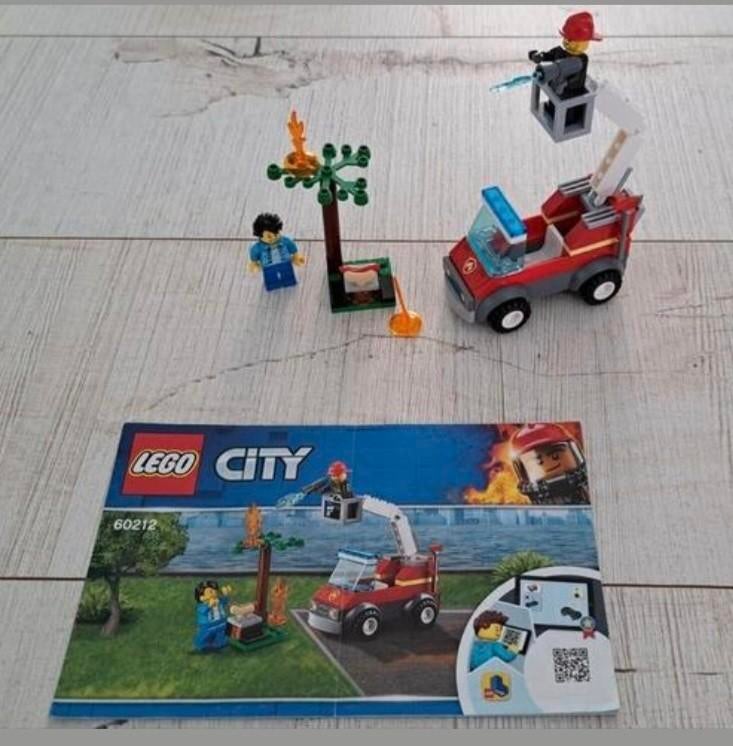 Lego city 60212 barbecue brand, Ophalen of Verzenden, Zo goed als nieuw, Complete set, Lego