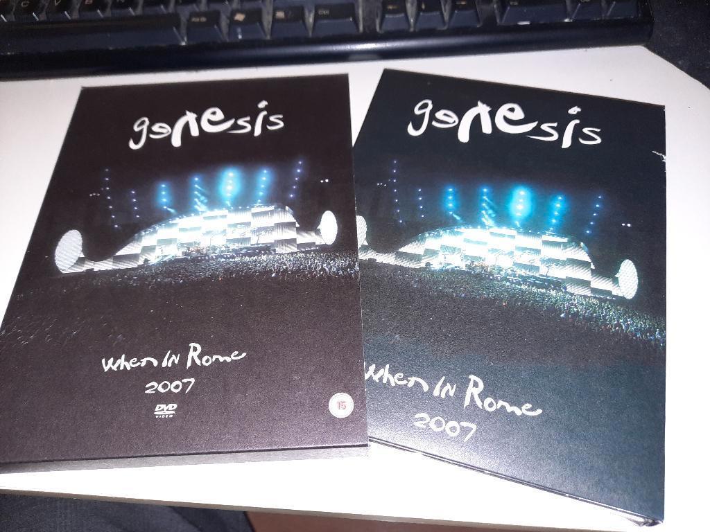 3 DVD BOX Genesis – When In Rome 2007, Alle leeftijden, Ophalen, Zo goed als nieuw