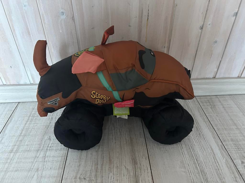 Monstertruck knuffel van scooby doo, Ophalen, Zo goed als nieuw
