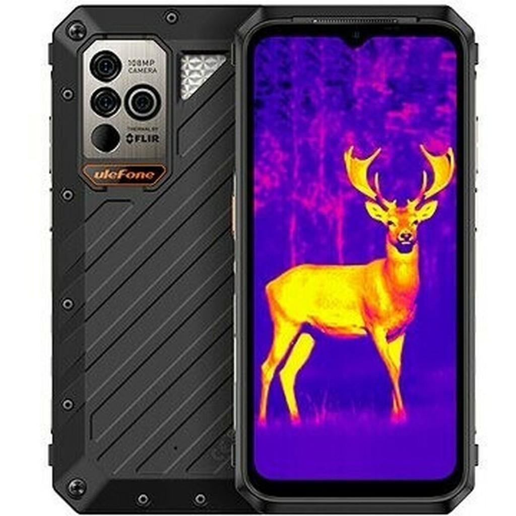 Ulefone Armor 18T Ultra met thermische camera, 256 GB, Overige modellen, Zwart, Nieuw