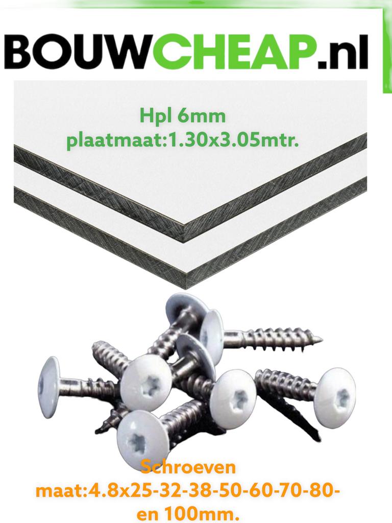 HPL platen diverse merken bij Bouwcheap, Ophalen of Verzenden, Nieuw, HPL