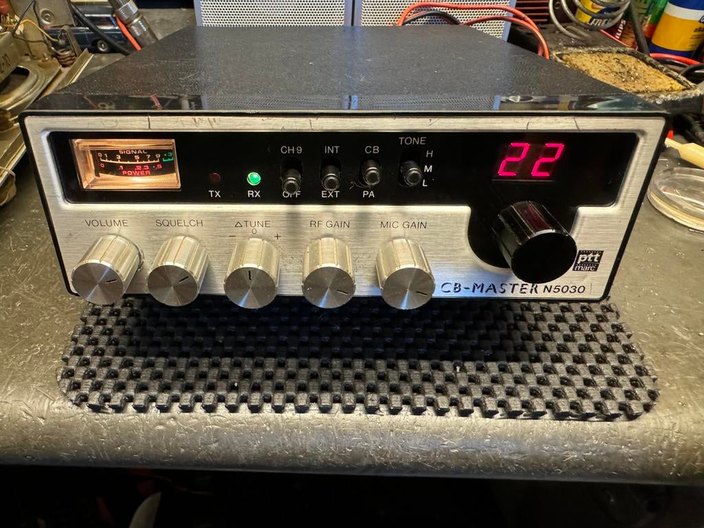 27 mc cb master 22 ch pr incl vzk, Ophalen of Verzenden, Zender en Ontvanger