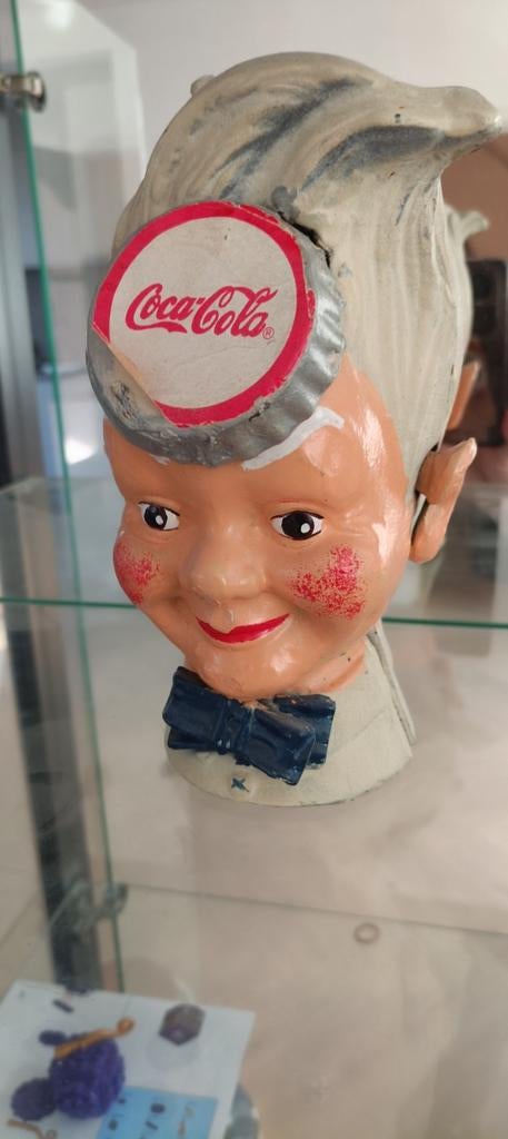 Vintage coca-cola spaarpot, Verzamelen, Spaarpotten, Ophalen of Verzenden