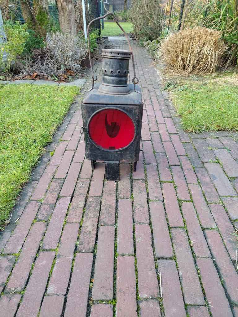 Antieke treinlantaarn, Antiek en Kunst, Antiek | Lampen, Ophalen
