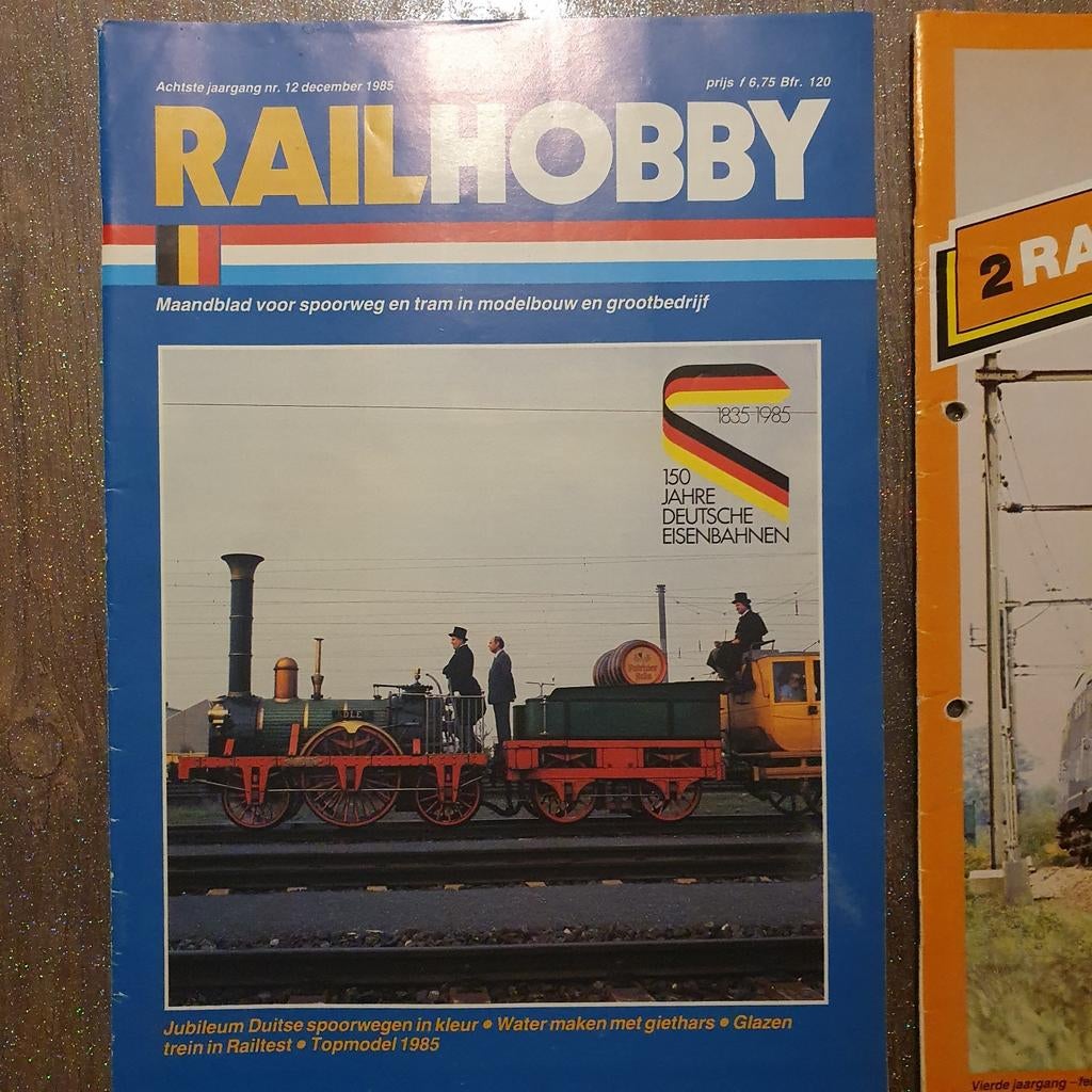Railhobby Tijdschriften - Diverse Jaargangen, Hobby en Vrije tijd, Modeltreinen | H0, Overige merken, Gebruikt, Gelijkstroom of Wisselstroom
