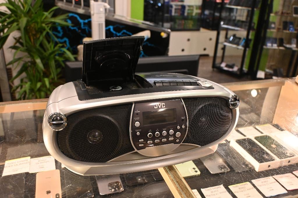 JVC RC-EZ36 Portable System CD/Radio, Ophalen of Verzenden, Gebruikt, Radio