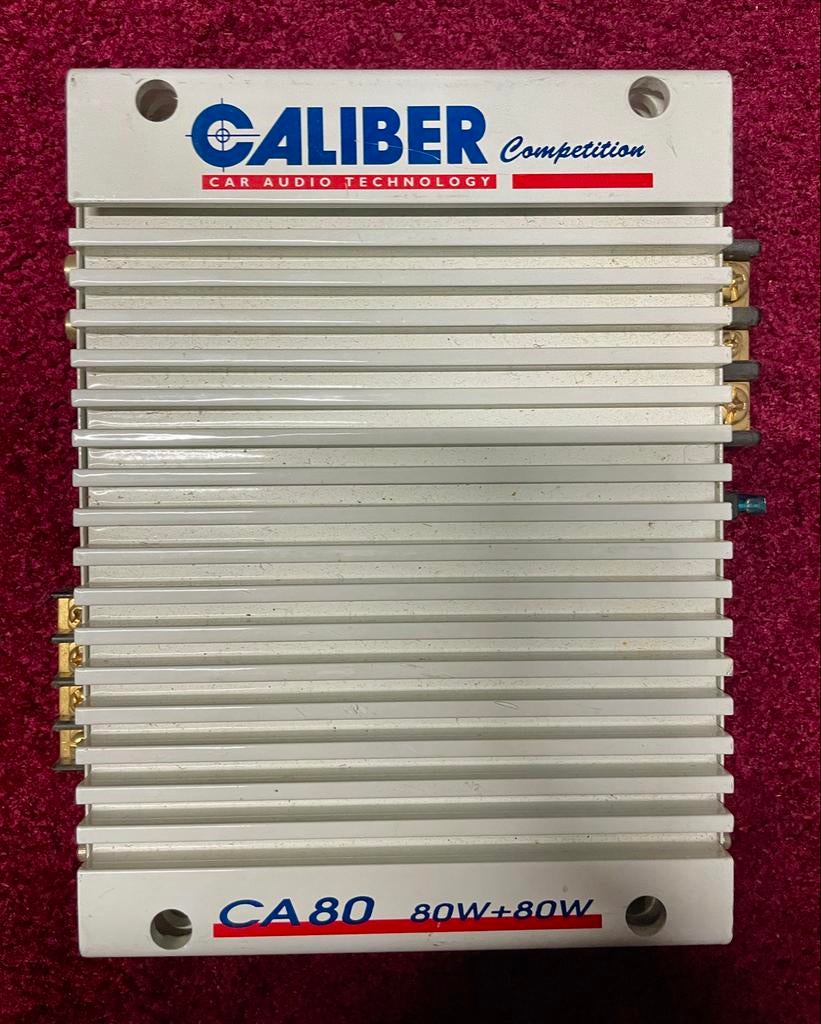 Caliber CA 80 Auto Versterker - 80W + 80W, Ophalen of Verzenden, Zo goed als nieuw