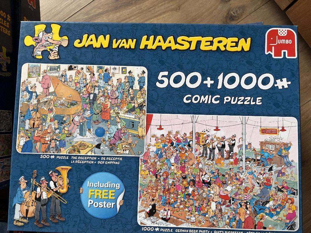 Jan van Haasteren 500 & 1000 stukjes (016), Ophalen, 500 t/m 1500 stukjes, Gebruikt, Legpuzzel