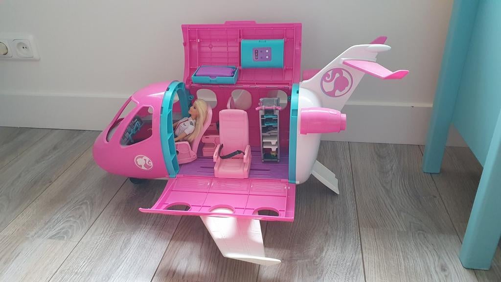 Barbie Vliegtuig - Avontuur in de Wolken!, Ophalen, Gebruikt, Meisje