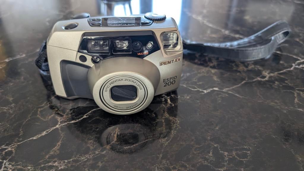 Pentax Espio 200 - Zeer nette staat, compleet!, Ophalen of Verzenden, Zo goed als nieuw, Compact, Pentax