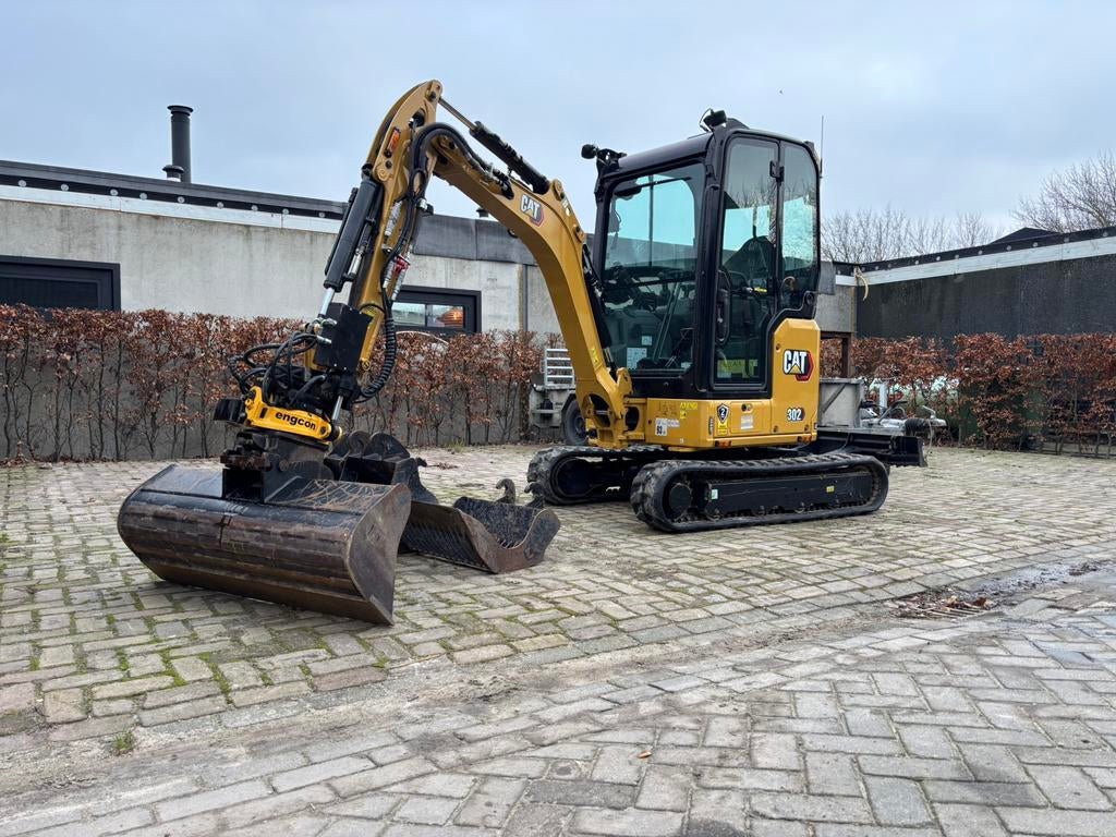 Caterpillar 302cr  airco engcon dks Z.G.A.N, Ophalen, Graafmachine