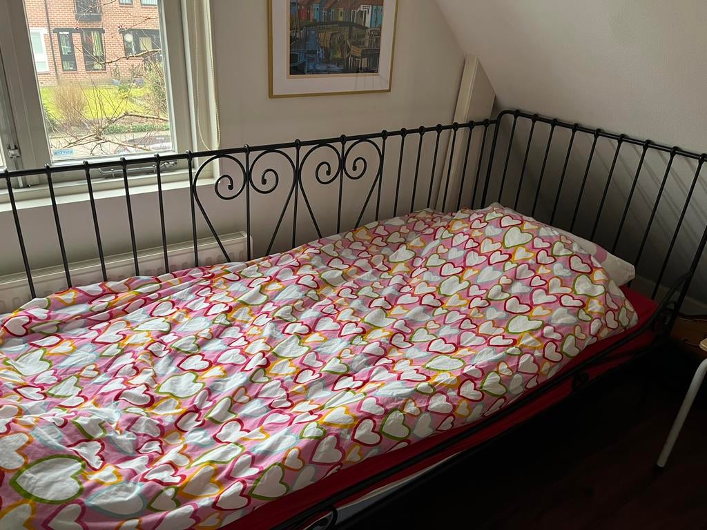 Bedbank / ledikant IKEA, Ophalen, Gebruikt, 90 cm, Eenpersoons