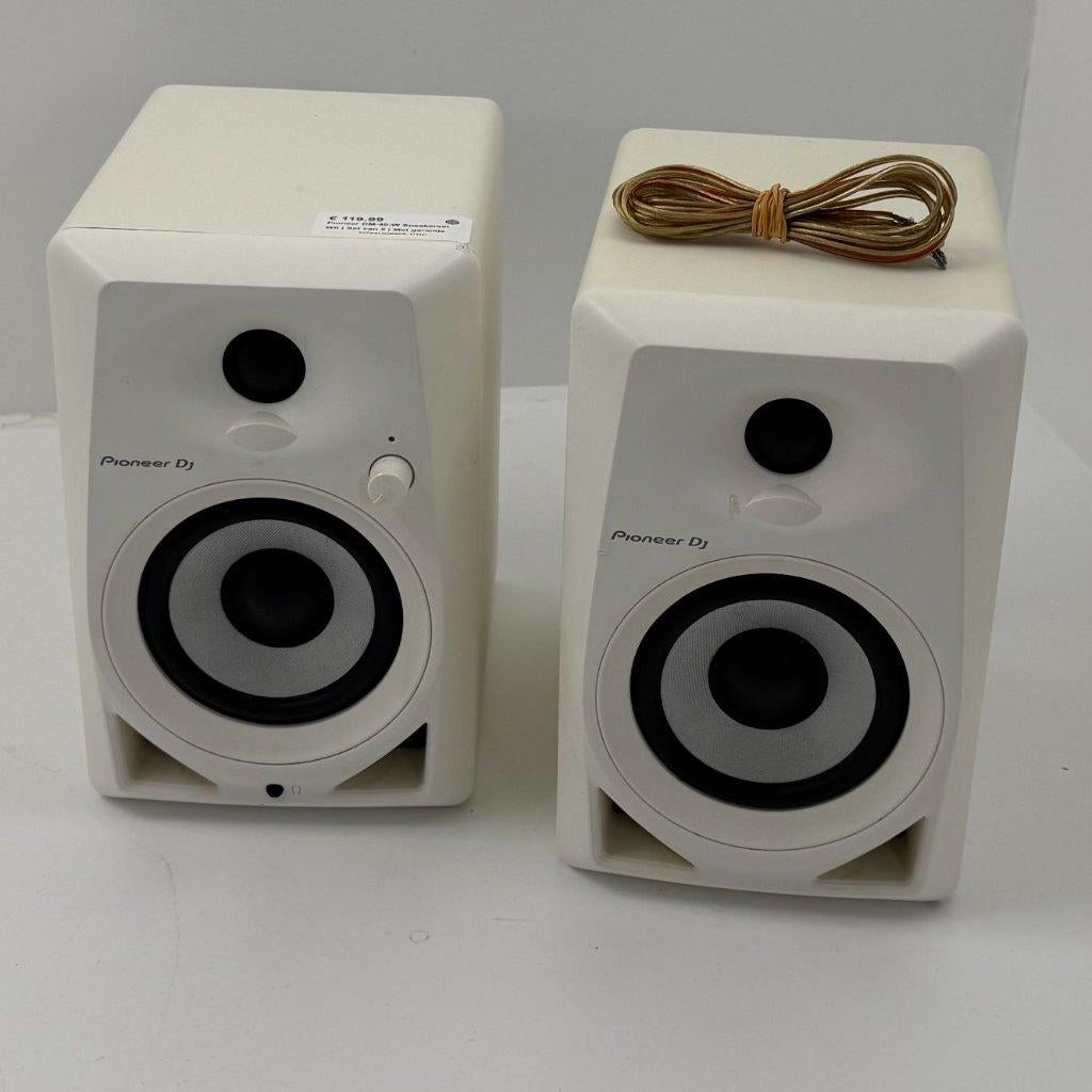 Pioneer DM-40-W Speakerset Wit | Set van 2 | Met garantie, Audio, Tv en Foto, Luidsprekers, Overige merken, Dordrecht@usedproducts.nl