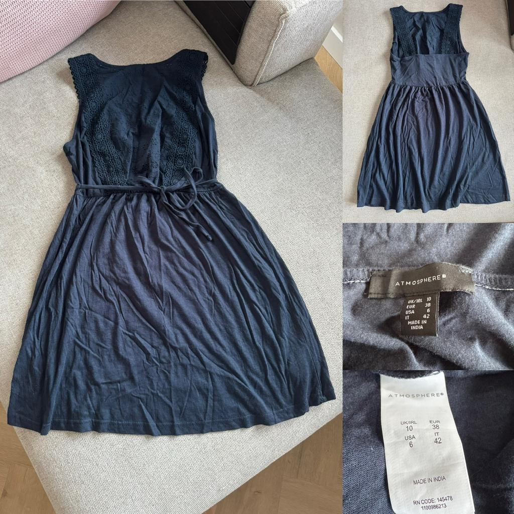 Primark (Atmosphere) zwart jurkje met kanten details (mt 38), Kleding | Dames, Maat 38/40 (M), Zwart, Ophalen of Verzenden, Zo goed als nieuw