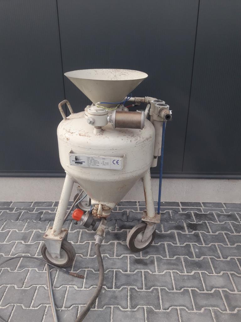 Straalketel zandstralen lagedrukstralen straalmachine, Ophalen
