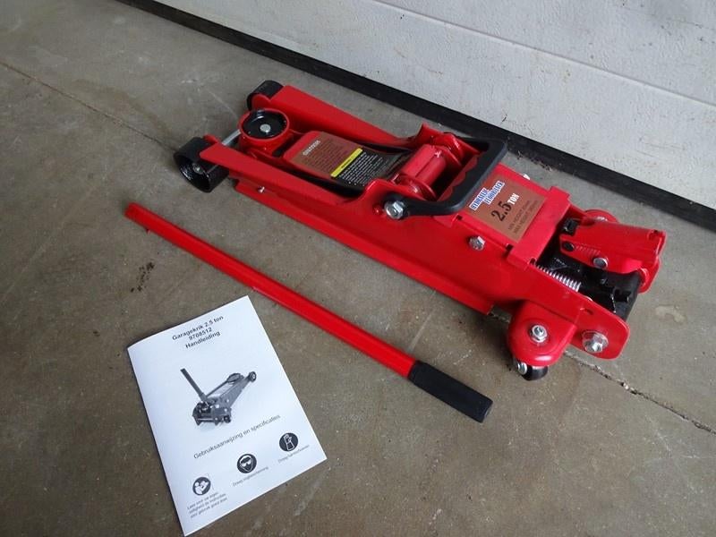 Garagekrik 2,5 ton extra laag, Ophalen, Nieuw, Hydraulisch, Garagekrik