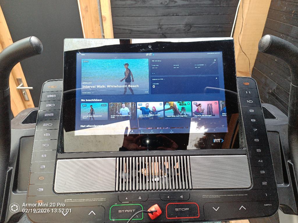 NordicTrack X22i INCLINE TRAINER Loopband, Sport en Fitness, Ophalen, Gebruikt, Metaal, Loopband