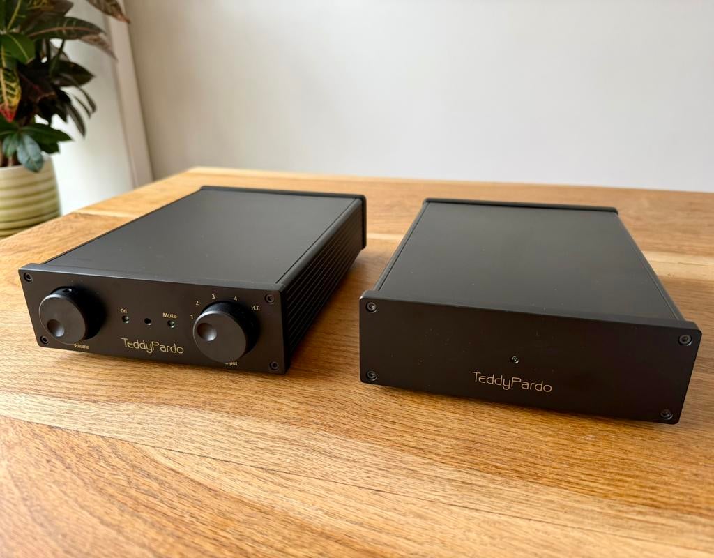 Teddy Pardo PR1 Pre Amp - Nieuwstaat - Compleet in doos, Overige merken, Ophalen of Verzenden, Zo goed als nieuw, Minder dan 60 watt