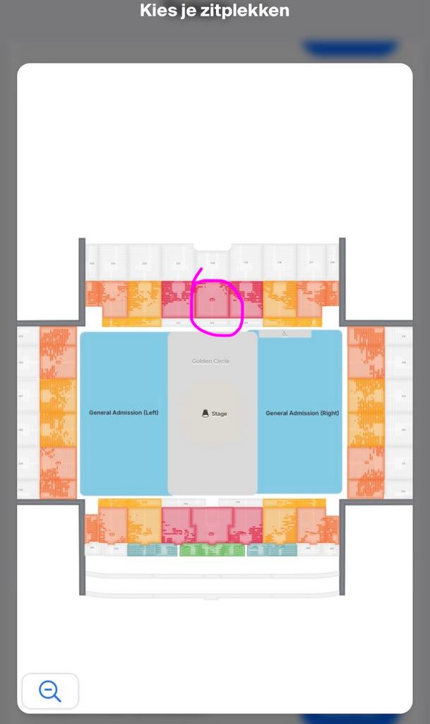 1x ticket Kanye West - Rang 1 Entrance G, Ophalen of Verzenden, Zo goed als nieuw
