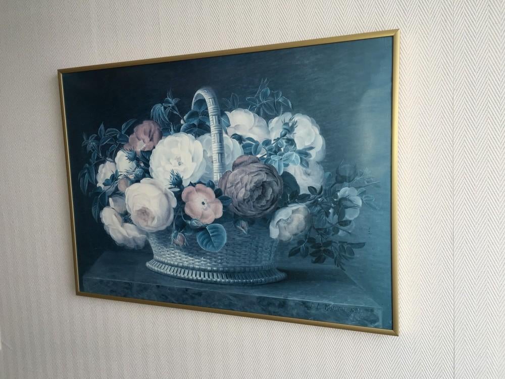 Mooie poster in lijst, Ophalen, Gebruikt, A1 t/m A3, Dier of Natuur