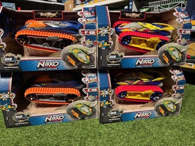 Nikko RC auto Velocitrax Oranje 360 rotatie actie nu €35, Kinderen en Baby's, Speelgoed | Speelgoedvoertuigen, Ophalen of Verzenden