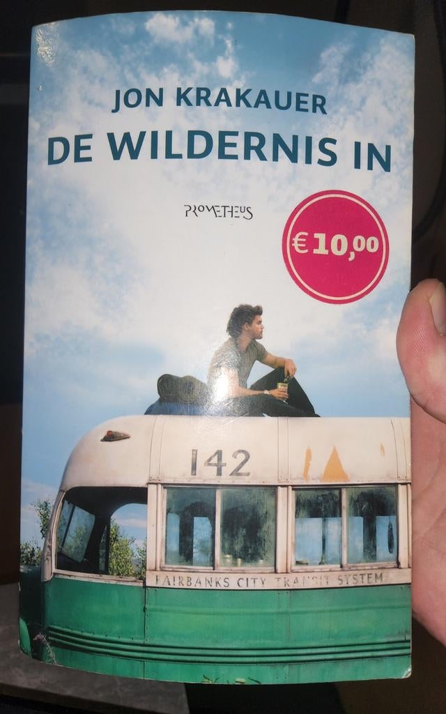 Jon Krakauer - De wildernis in, Boeken, Literatuur, Zo goed als nieuw, Ophalen of Verzenden