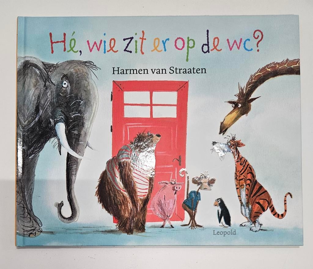 Harmen van Straaten - Hé, wie zit er op de wc?, Ophalen of Verzenden, Zo goed als nieuw, Harmen van Straaten