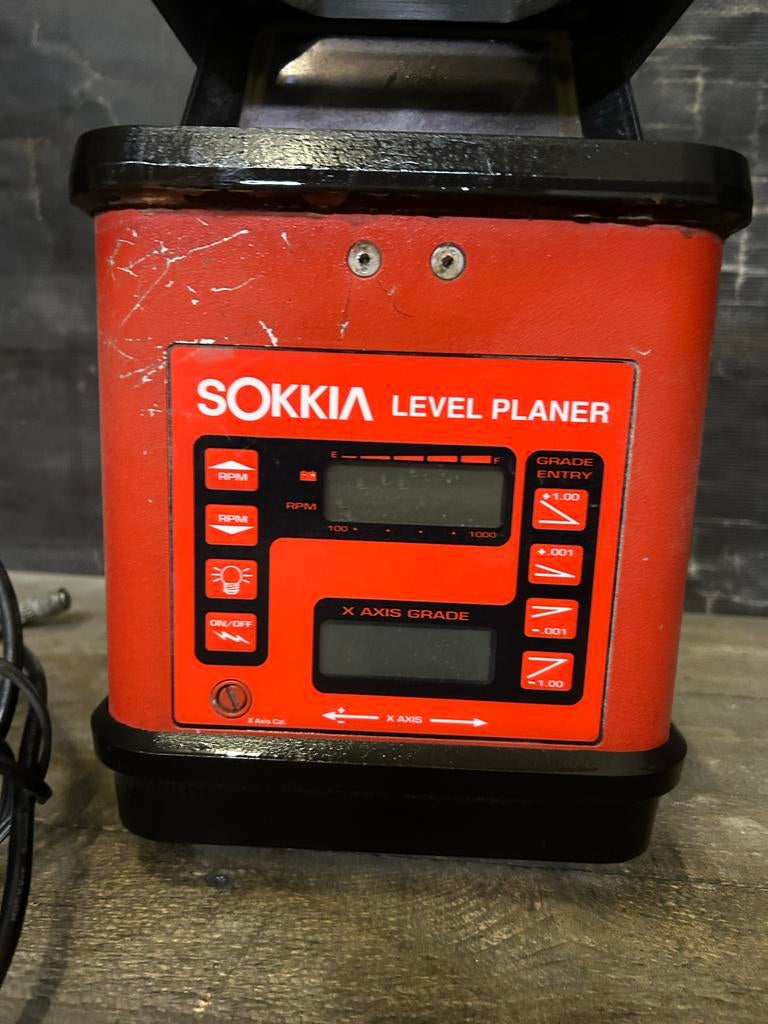 Sokkia Level Lijn Laser voor Shovel etc., Doe-het-zelf en Verbouw, Meetapparatuur, Ophalen of Verzenden