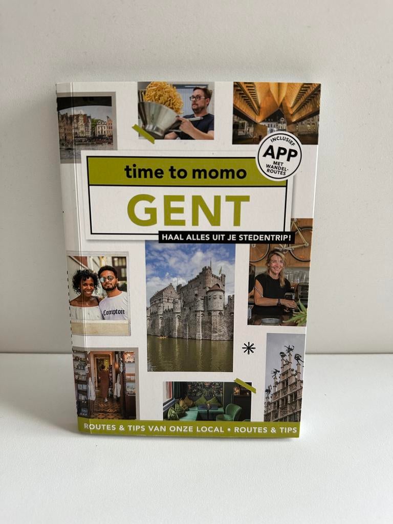 Time to Momo Gent Reisgids, Overige merken, Europa, Ophalen of Verzenden, Zo goed als nieuw