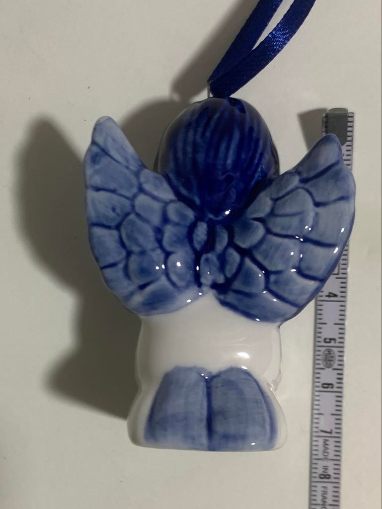 Delfts Blauwe Engel Hangers engeltjes delfts blauw, Diversen, Kerst, Ophalen of Verzenden, Nieuw