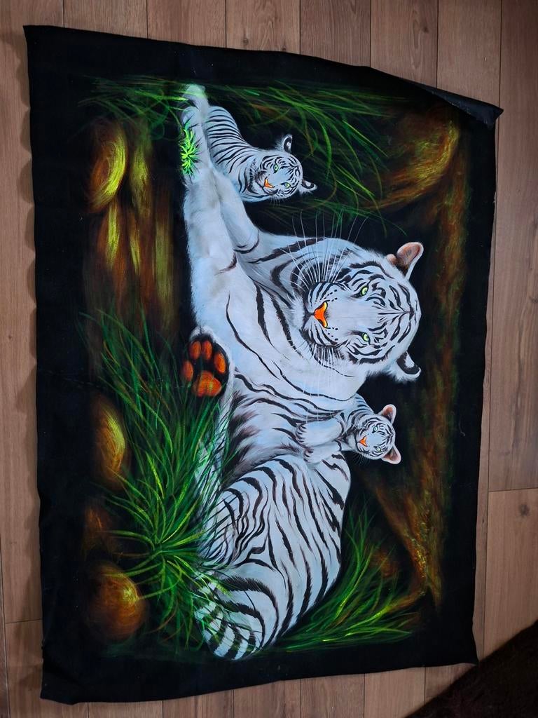 Doek schilderij, Antiek en Kunst, Kunst | Schilderijen | Modern, Ophalen