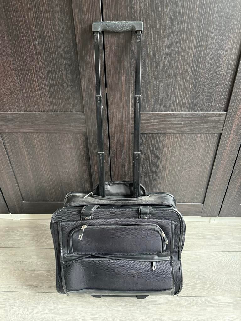 Documentenkoffer met trolley, Sieraden, Tassen en Uiterlijk, Koffers, Ophalen, Gebruikt, Minder dan 50 cm, Minder dan 35 cm