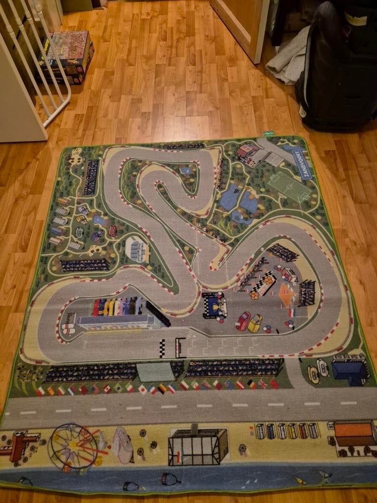 City Play Vloerkleed Zandvoort 160x140 cm, Kinderen en Baby's, Ophalen, Gebruikt