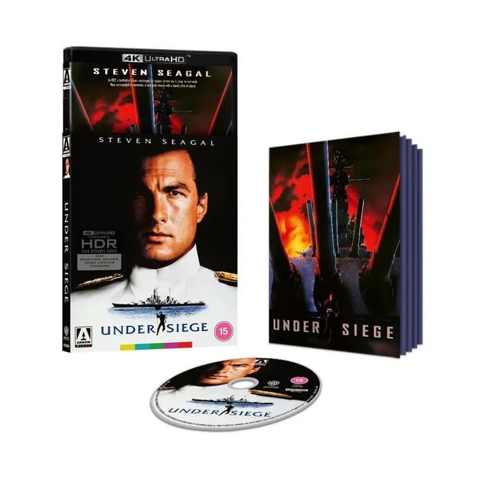 Under Siege L.E. (Arrow Video) 4K UHD Blu-Ray UK (Geseald), Ophalen of Verzenden, Nieuw in verpakking, Actie