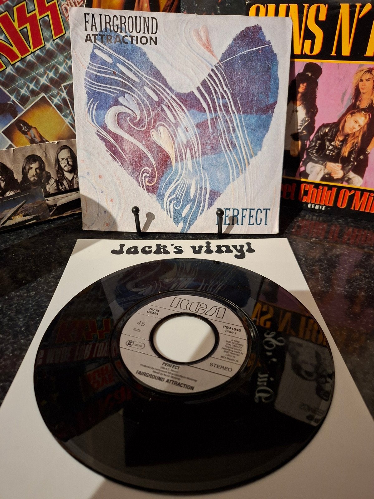 Fairground Attraction - Perfect 7 inch vinyl single 1988, 7 inch, Ophalen of Verzenden, Zo goed als nieuw, Fotohoes