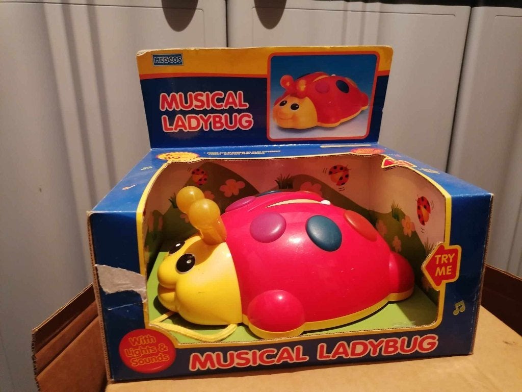 Musical Ladybug: muzikale lieveheersbeestje speelgoed, Kinderen en Baby's, Ophalen, Zo goed als nieuw, Overige typen