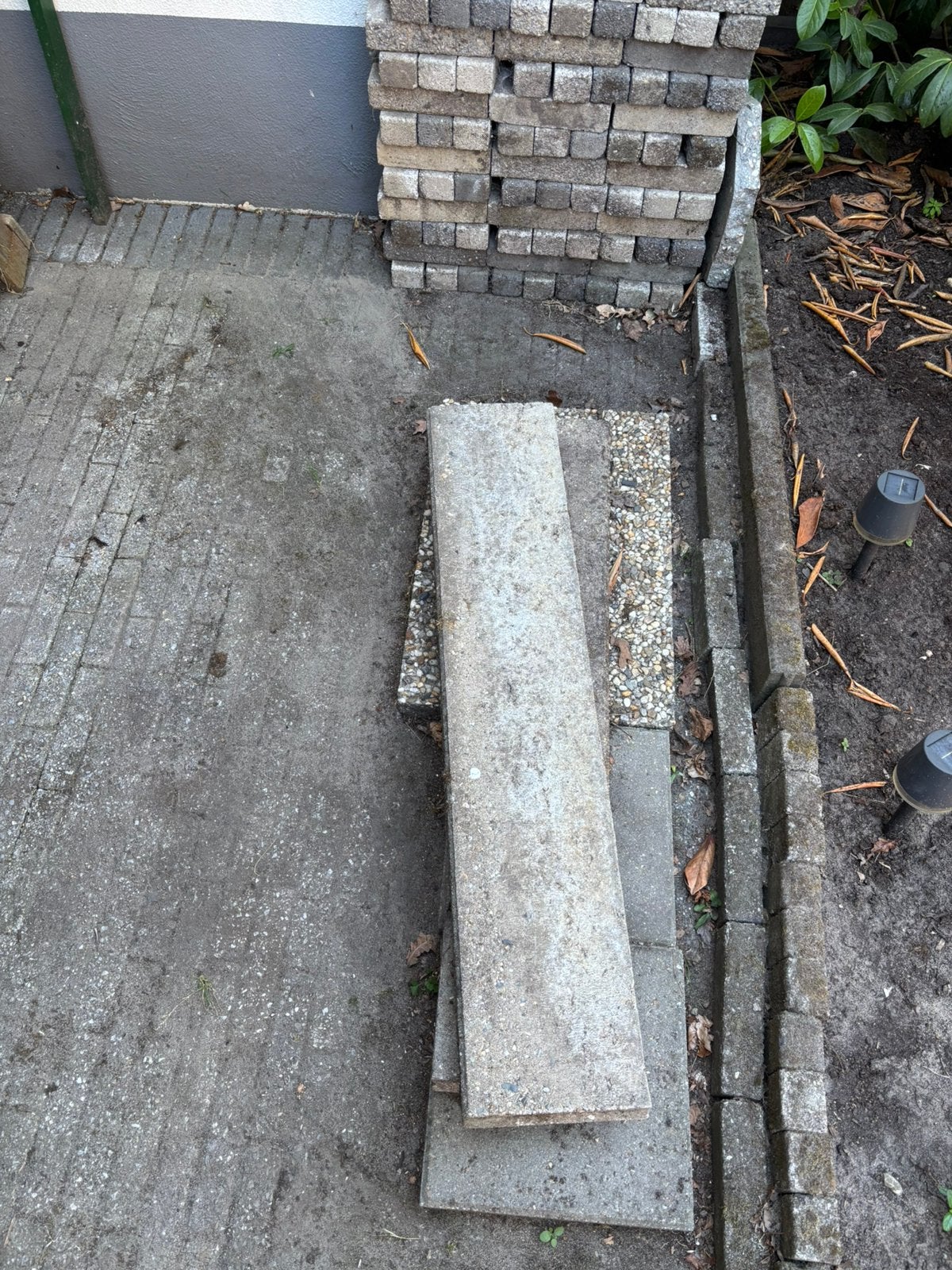 Buitentegels, Ophalen, Gebruikt, Minder dan 5 m², Beton