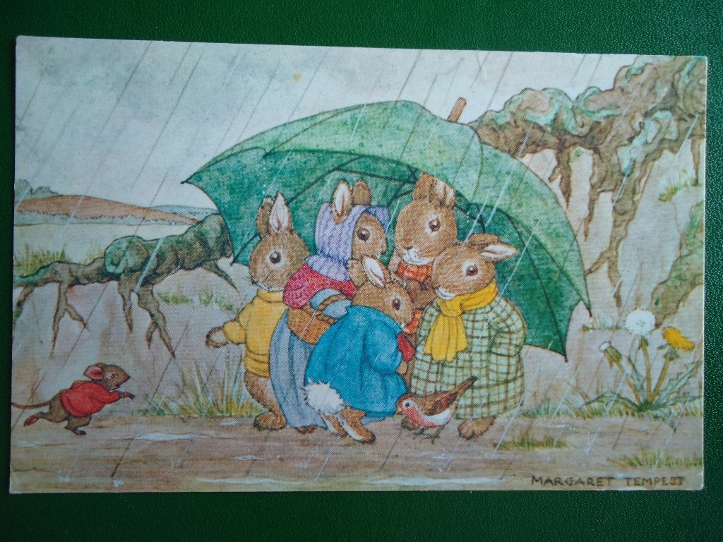 (2153) Dierenkaart: KONIJNEN / Klein formaat, Verzamelen, Ansichtkaarten | Dieren, Verzenden, 1960 tot 1980, Gelopen, Knaagdier