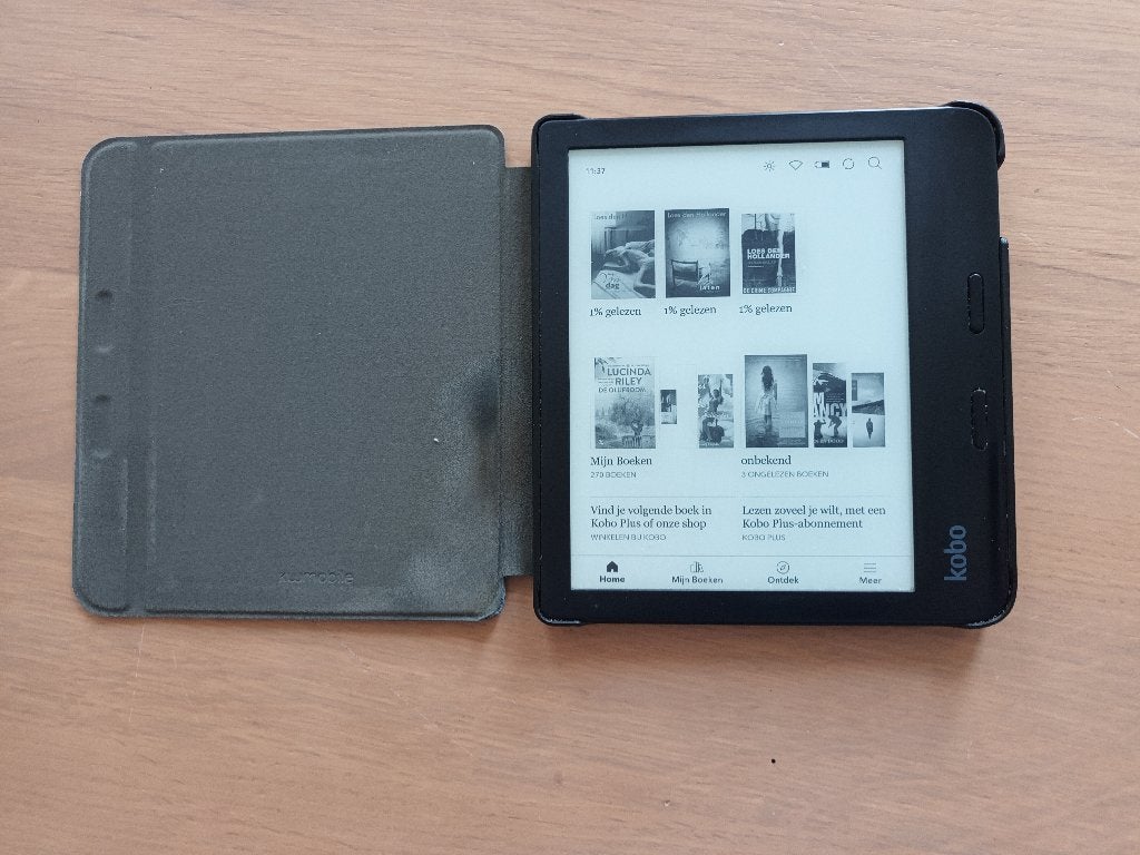 KOBO LIBRA 2,  e-reader, KOBO., Ophalen of Verzenden, Zo goed als nieuw, 7 inch