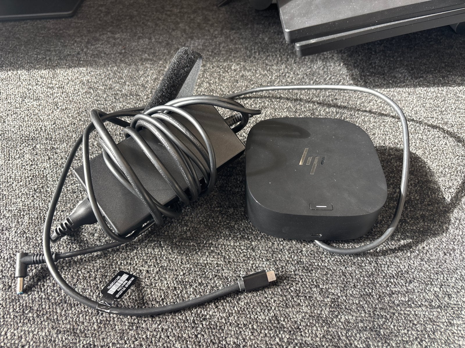 HP USB-C G5 Docking Station met adapter, Computers en Software, Dockingstations, Ophalen, Zo goed als nieuw, Docking station, Laptop