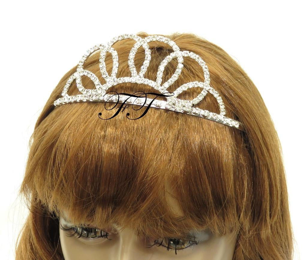 Schitterende strass stenen bruid tiara., Ophalen of Verzenden, Nieuw