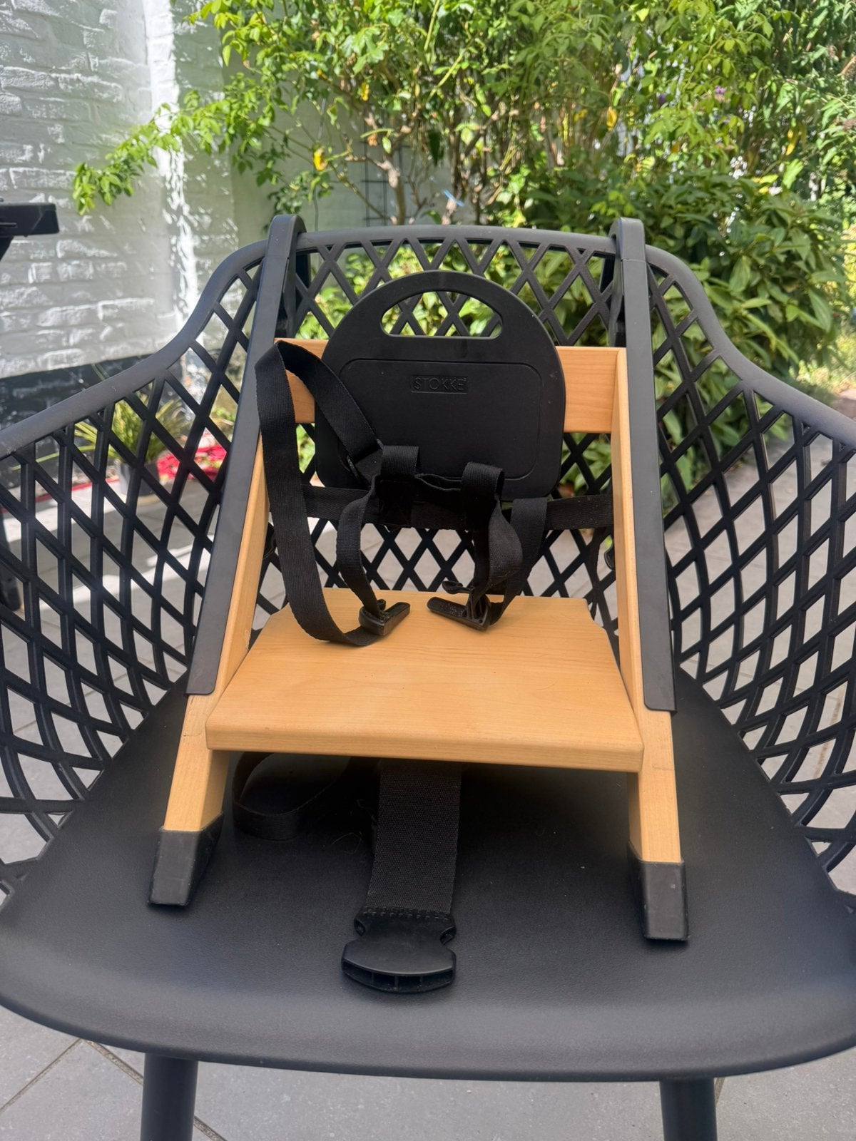 Stokke Handysitt draagbare kinderstoel, Ophalen, Gebruikt, Overige typen, Gordel(s)
