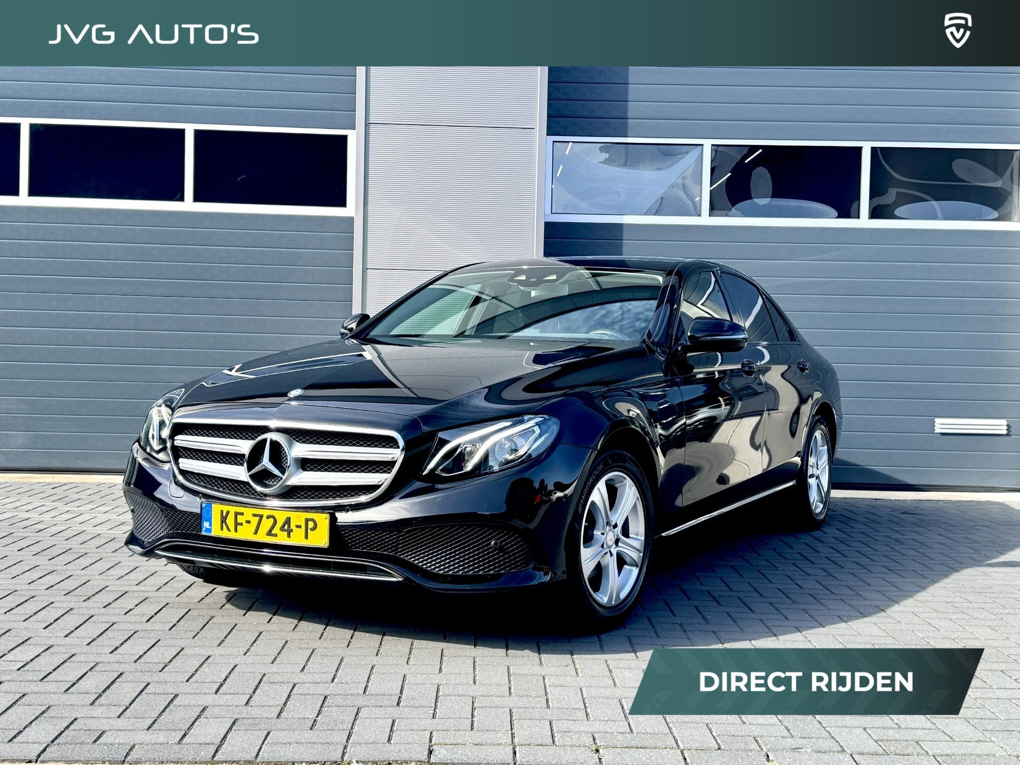 Mercedes-Benz E-klasse 200 Ambition NAP/ 2e eigenaar/ LED/ H, Auto's, Automaat, Dealer onderhouden, Achterwielaandrijving, Gebruikt