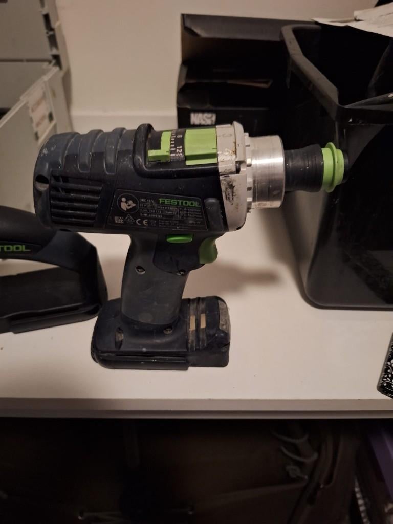 Festool accuboormachine, Ophalen of Verzenden, Zo goed als nieuw, Minder dan 400 watt, Boor- en Schroefmachine