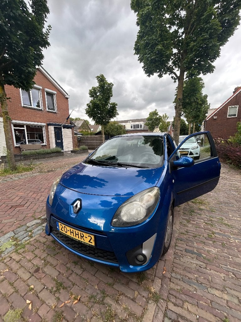 Renault Twingo 1.2 16V 2008 Blauw, Auto's, Voorwielaandrijving, 31 €/maand, 4 cilinders, Origineel Nederlands
