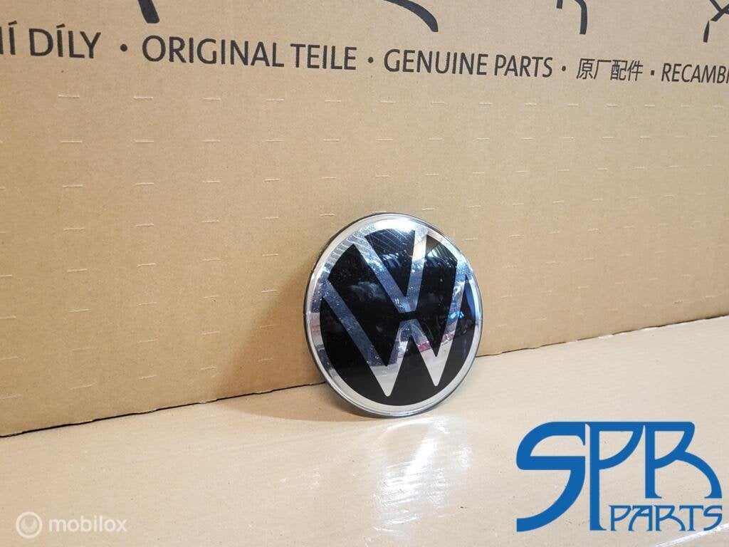 VW GOLF 8 VIII LOGO ACC Embleem origineel 5H0853601G, Gebruikt, Volkswagen, Ophalen of Verzenden